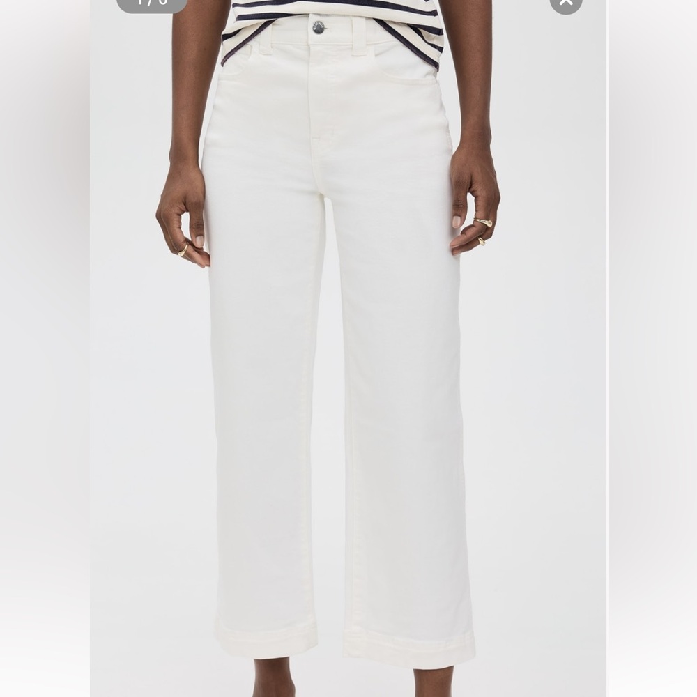 Madewell The Perfect Vintage Wide Leg Crop Jean